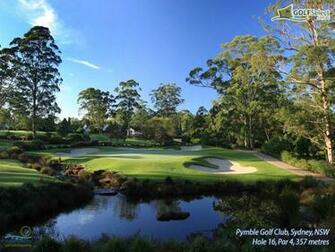 Golfselect Golf Wallpaper Pymble Club Hole Par