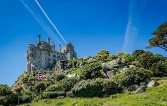 Wallpaper Castle England Cornwall St Michael S Mount