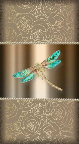 Dragonfly iPhone Case Bling Wallpaper