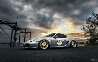 Wallpaper Car Tuning Porsche Cayman Evog Image For Desktop