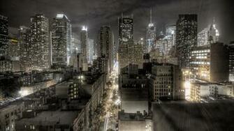 New York City At Night HD Wallpaper