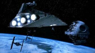 Star Wars Return Jedi Death And Spaceship Wallpaper HD