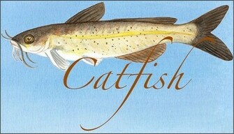 Blue Catfish Wallpaper Element No