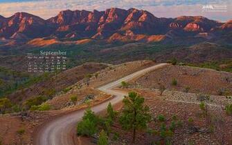 Desktop Wallpaper Calendar September Flinders Ranges