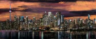 Toronto Future Skyline High Resolution Qrie