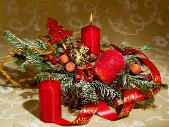 Christmas Candle Wallpaper