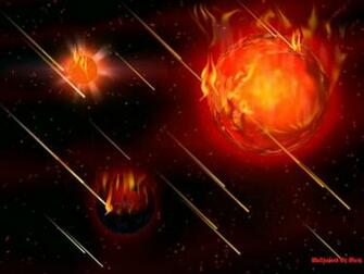 Red Space Wallpaper