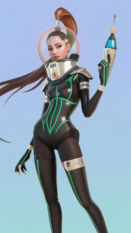 Spacefarer Ariana Grande Fortnite Skin Wallpaper 4k Pc Desktop 1001e