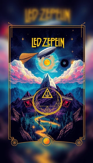 Led Zeppelin Phone Wallpaper