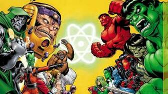 She Hulk Marvel Comics Red Dr Doom Modok Wallpaper
