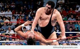 Andre The Giant Through Out Ring To Opponent Wwe