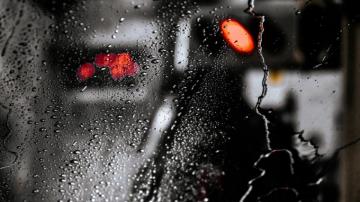 Water Droplets On Glass During Daytime Photo Windshield