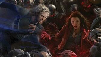 Avengers2 Quicksilver Scarlet Witch