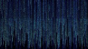Blue Matrix Code Wallpaper Myspace Background