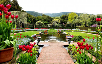 Garden Desktop Wallpaper
