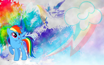 Little Pony Rainbow Dash Background Wallpaper Ecopetit Cat