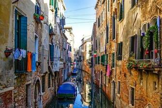 Wallpaper Venice Italy Lake City
