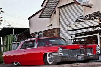 Lowrider Classic Cadillac Coupe De Ville Wallpaper Background