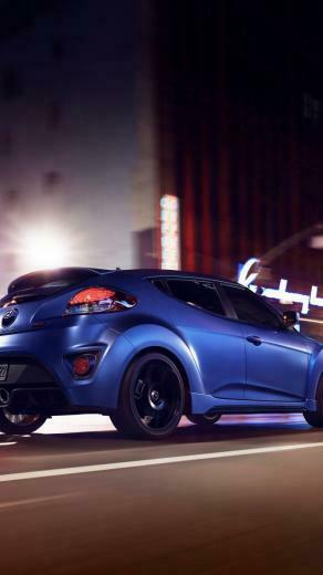 Wallpaper Hyundai Veloster Rally Edition Sports Car
