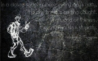 Hunter S Thompson Desktop And Mobile Wallpaper Wallippo