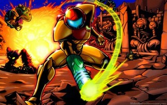 Metroid Fusion Wallpaper Video Game