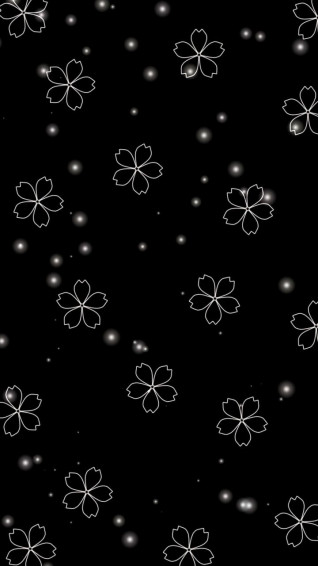 Black And White Flower Wallpaper