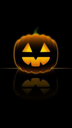 Halloween Pumpkin iPhone Wallpaper