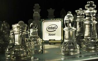 Wallpaper Intel Xeon Processor Chess