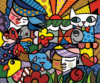 Contemporary Art Wallpaper