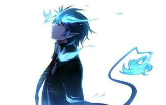 Wallpaper Anime Art Guy Ao No Exorcist Rin Blue
