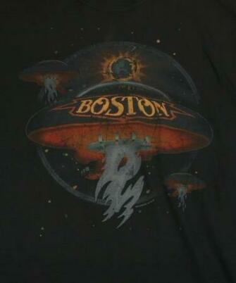 Boston Band Wallpaper Spaceship