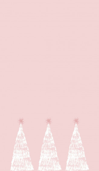 Celebrate Christmas With A Soft Pink Touch Wallpaper