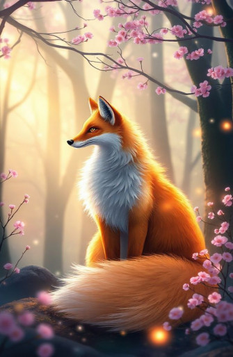 Nine Tailed Fox Wallpaper