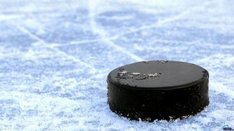 Wallpaper Hockey Puck On Ice X HDtv 1080p