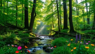 Beautiful Forest Wallpaper