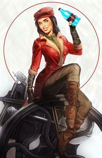 Theomeganerd Fallout Pin Up Piper Print For By Crystal Graziano
