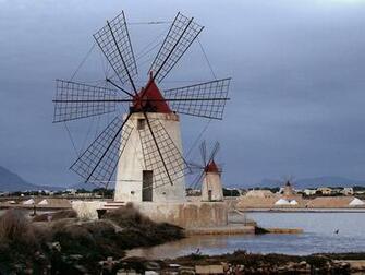 Wallpaper Windmill