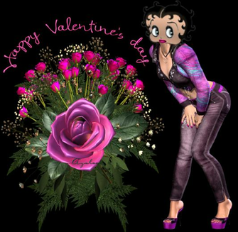 Happy Valentine S Day Betty Boop Par Benatia Rabat