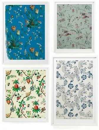 Katyelliott Framing Antique Wallpaper Samples Html