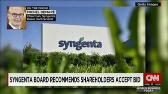 Chemchina Offers Billion To Buy Syngenta Cnn Video