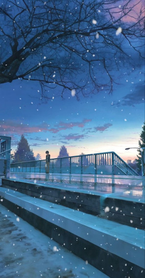 Your Name Wallpaper In Scenery iPhone