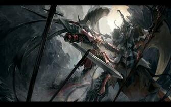 Sci Fi Epic Fighting Sword HD Wallpaper Desktop Pc Background A30