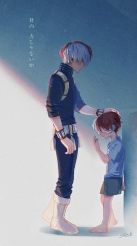 Todoroki Shouto Boku No Hero Academia Mobile Wallpaper