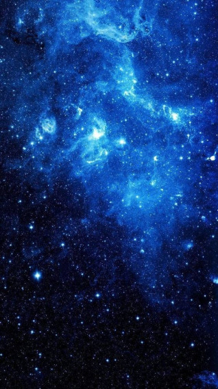 Dark Blue Aesthetic Galaxy Wallpaper