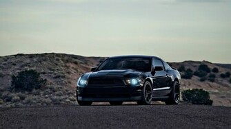 Ford Mustang Gt500 Black Wallpaper And Image Pictures