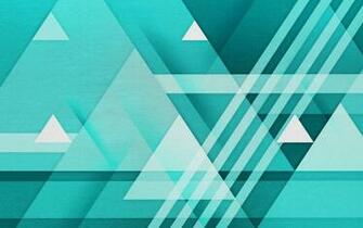 Retro Wallpaper Abstract Shapes Full HD