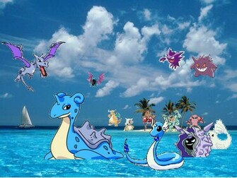 Water Pokemon Wallpaper Old By