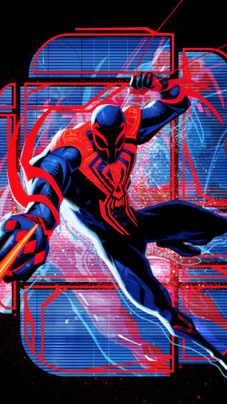 Spider Man Across The Verse Poster 4k