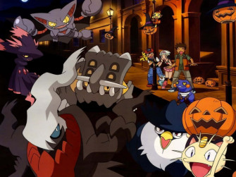 Put On Your Costumes And Join In The Pokemon Halloween Wallpaper