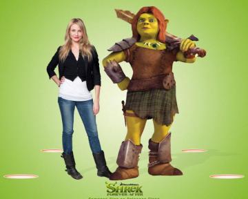 Cartoons Shrek Fiona HD Desktop Wallpaper Pictures